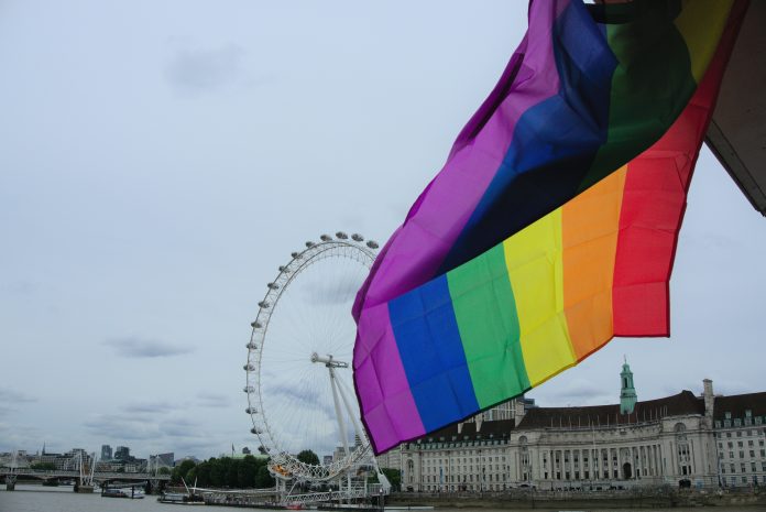 London Eye Rainbow